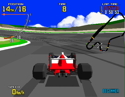 Virtua Formula Screenshot 1